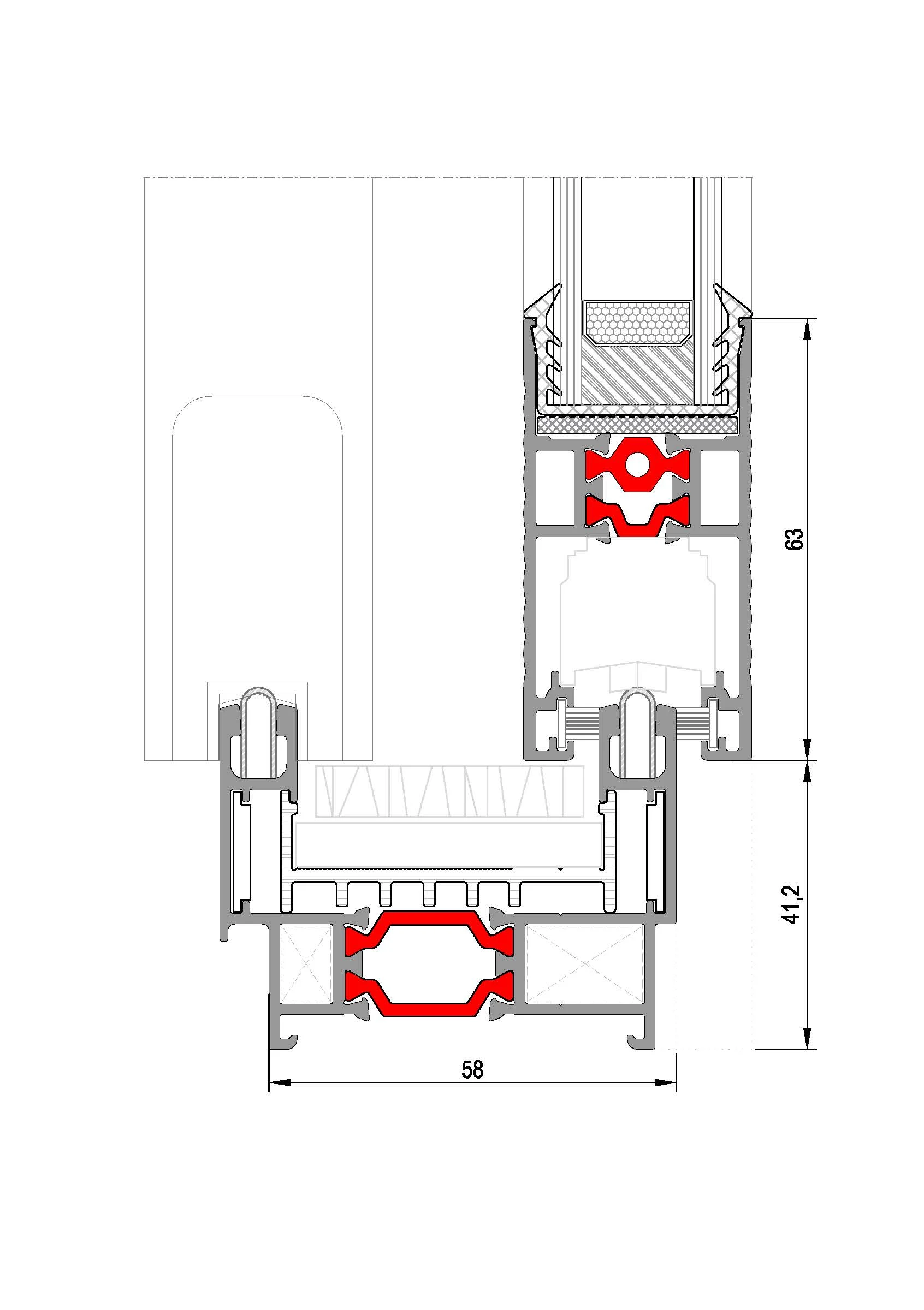 RST58 Yalıtımlı Sürme Sistemi — 2