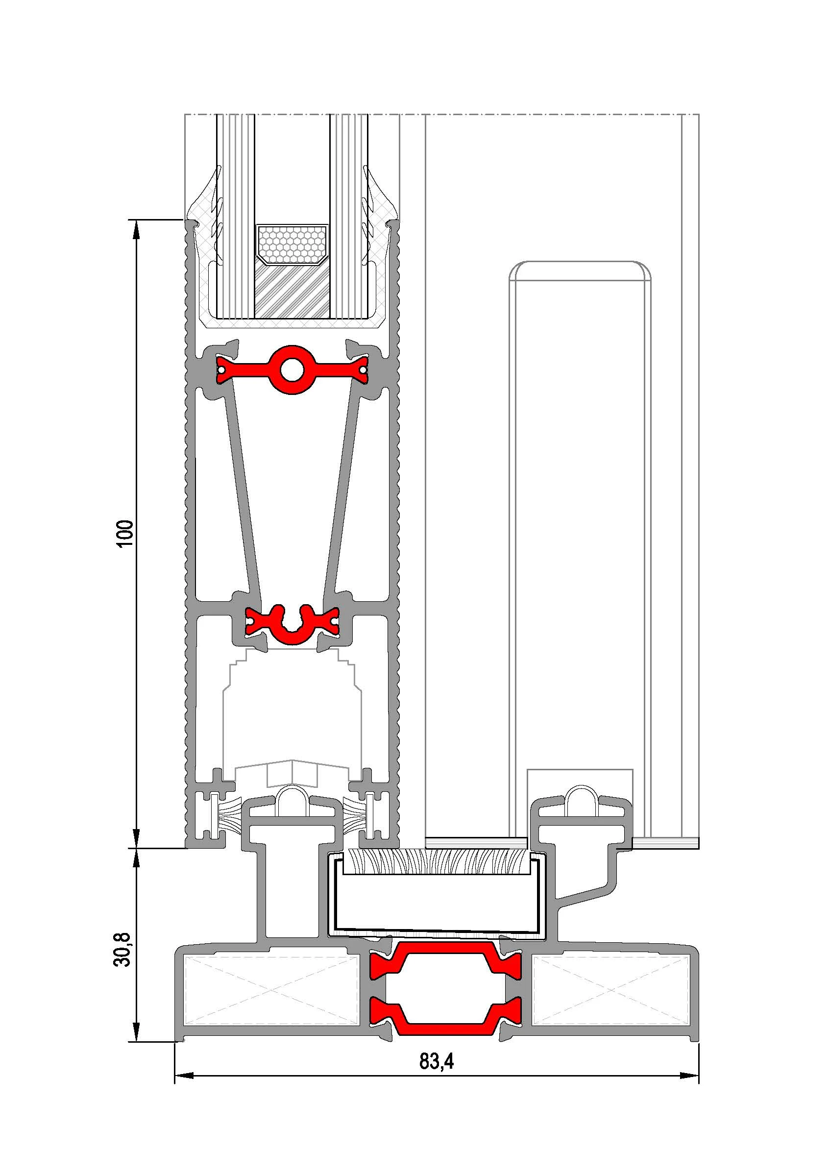 RST83 Yalıtımlı Sürme Sistemi — 2