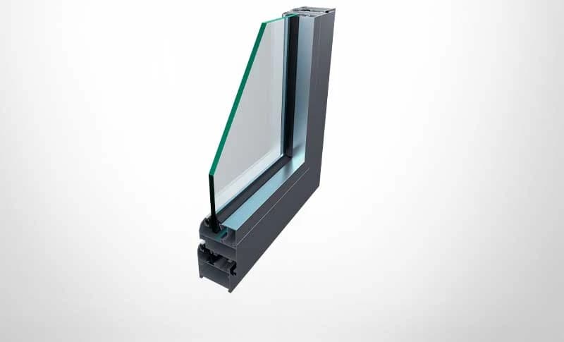 RW46 Oval Hatlı Yalıtımsız Kapı ve Pencere Sistem — 1