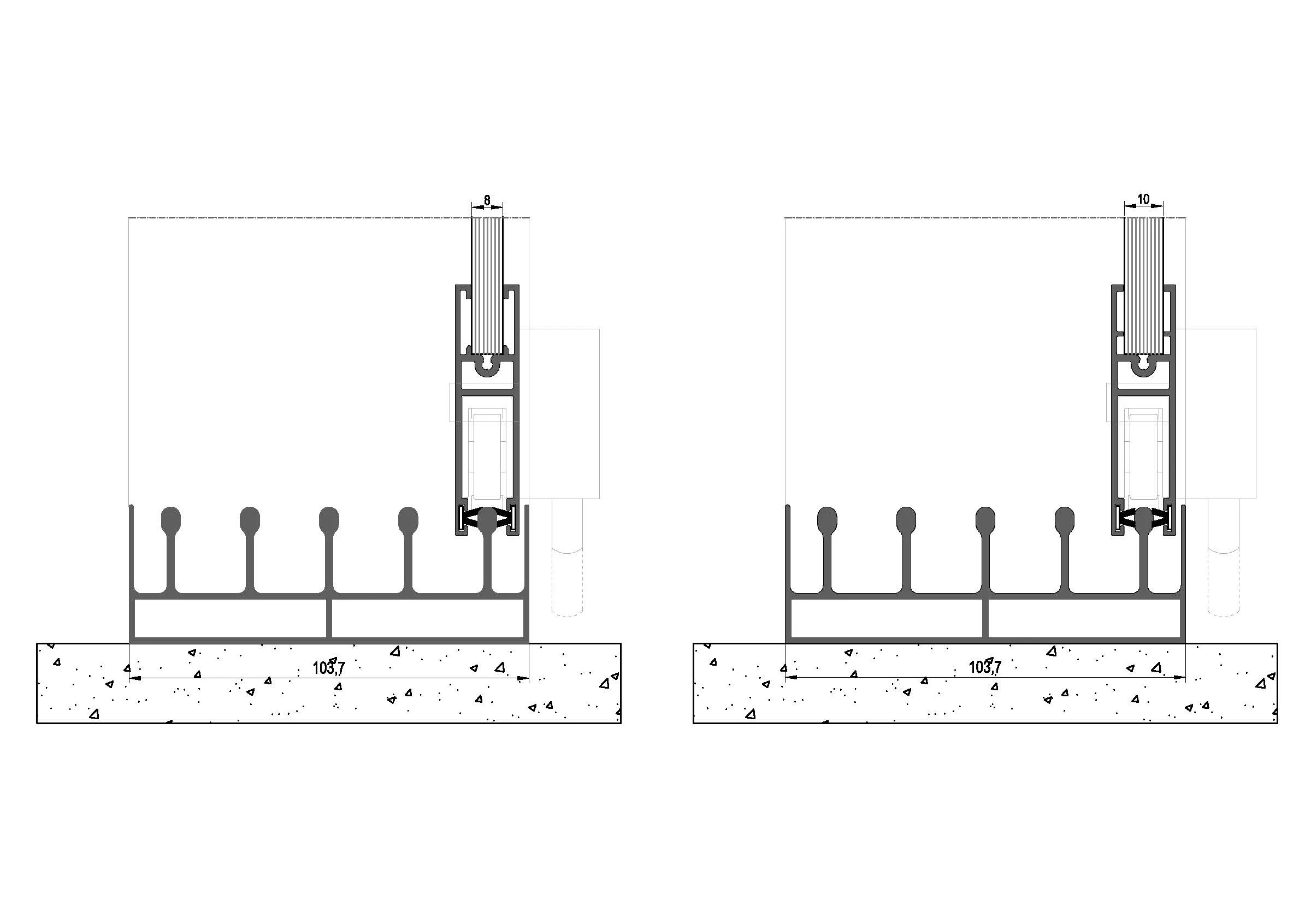 RSG104 Sürme Cam Balkon Sistemi — 2